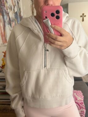 Lulu lemon athletica scuba oversize half zip hoddie
